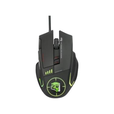Imagem de Mouse Gamer ELG Sniper Pro, RGB, 5200 DPI, 8 Botões, Preto - Mgsp