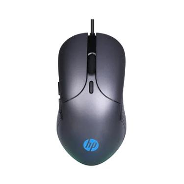 Imagem de Mouse Gamer HP M280, LED RGB, 2400DPI, 6 Botões, USB, Chumbo
