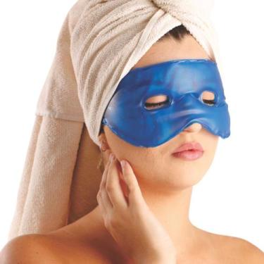 Imagem de Máscara Relaxante de Gel Facial Bolsa Térmica Quente ou Fria Ortho Pau