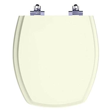 Imagem de Assento Sanitário Laqueado Soft Close Thema Biscuit (bege claro) para vaso Incepa 6lpf