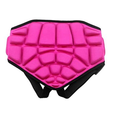 Imagem de Calça Acolchoada 3D com Proteção de Bunda para Patinação E , Cor de rosa