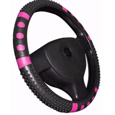 Imagem de Capa para volantecor rosa para corsa sedan 2010