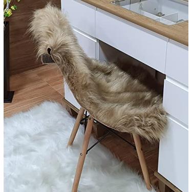 Imagem de Manta em Pelúcia Pelo Alto Luxo para Decoração, Fotos 80 X 50 cm Cor:CORTIÇA