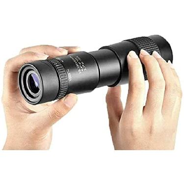 Imagem de Telescópio Militar – 4K, Nano Tech 4K 10-300x40 mm Super Teleobjetiva Zoom Monocular, Telescópio Portátil 300x Ampliação (Apenas Teloscópio)