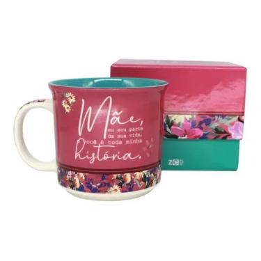 Imagem de Caneca Mãe Minha História Sou Parte De Sua Vida 350ml