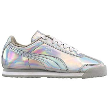 Imagem de PUMA Kids Girls Roma IRI Sneakers Shoes Casual - Silver - Size 12 M