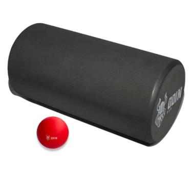 Imagem de Rolo de Massagem Foam Roller EVA + Bola Lacrosse Ball Odin Fit