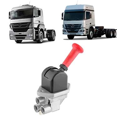 Imagem de MANECO VALVULA FREIO MAO MB ATEGO 1315 1418 1518 1718 AXOR 2425 2 SAIDAS 16MM SEM CHICOTE