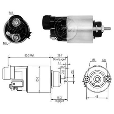 Imagem de Automatico Partida Fit City Jazz Codigo Denso 1534008000 Partida Denso 4280005800