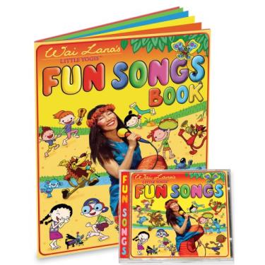 Imagem de Wai Lana 's Little Yogis: Livro de CD e letra de músicas divertidas