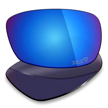 Imagem de Mryok Lentes de substituição XELD para Oakley Crosshair 2.0 OO4044 - Azul Desire