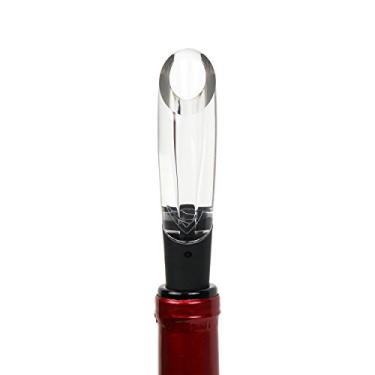 Imagem de Vinturi Aerador de garrafa para vinhos vermelhos e brancos, 1, preto