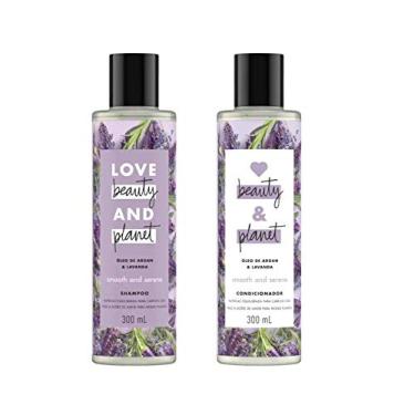Imagem de Kit Shampoo e Condicionador Love Beauty and Planet Smooth And Serene