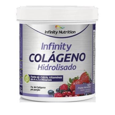 Imagem de Colágeno Hidrolisado Pó 250 G. Frutas Vermelhas - Infinity  Nutrition