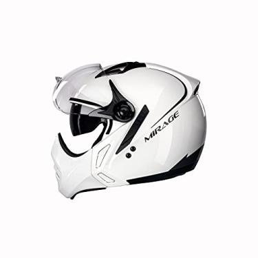Imagem de Capacete Aberto Moto Peels Mirage Classic Branco/Grafite 56
