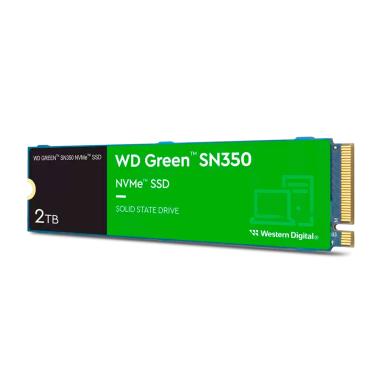 Imagem de SSD 2TB Western Digital Green SN350 NVMe, Gen3, M.2 2280, Leitura/Grav. 3200/3000MB/s - WDS200T3G0C