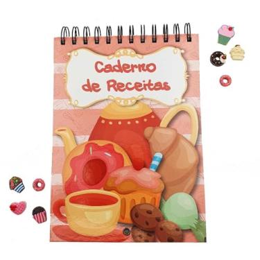 Imagem de Livro Caderno Receita Culinária Cozinha Anotação Gastronomia (Chá)