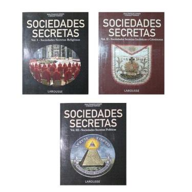 Imagem de Coleção Larousse Sociedades Secretas Completa 3 Volumes