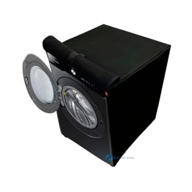 Imagem de CAPA PARA LAVA E SECA SAMSUNG 17kg WD17T SMART IMPERMEÁVEL (PRETO)