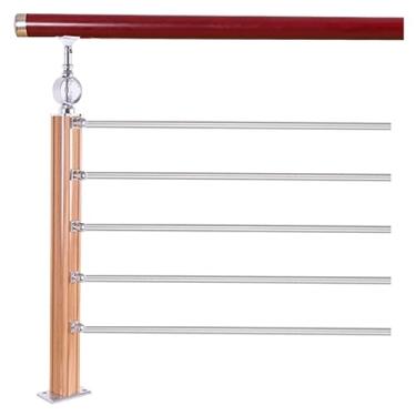 Imagem de Flexível Corrimões para degraus ao ar livre, degraus internos, balaústres de escada, poste, corrimão de liga de alumínio de transição para loft de jardim Espesso