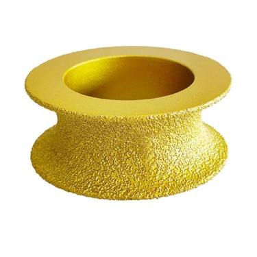 Imagem de shamjina Rebolo de concreto, ferramenta de chanfro de cabeça de moagem, disco de rebolo multiuso acessório, para telhas de alvenaria cerâmica, 25MM