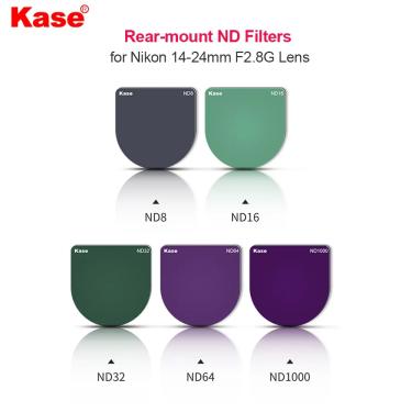 Imagem de Kase kit para lente de montagem traseira  filtro nd cinza de densidade neutra para nikon 14-24mm
