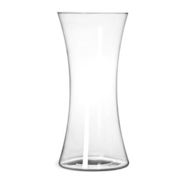 Imagem de Vaso Julieta Grande Ø24x50cm Vidro Transparente Decoração Enfeite Sala