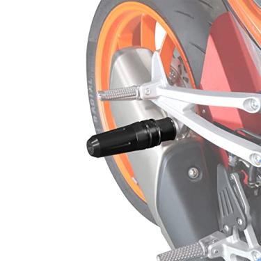 Imagem de HAONEL Moldura traseira universal CNC alumínio compatível com Z900 Z650 Z900RS Ninja 400 650 1000 ZX10R ZX6R ZX12R Z800 Z750 Z125 Z400 Z300 Proteção de carenagem de motocicleta almofada de colisão