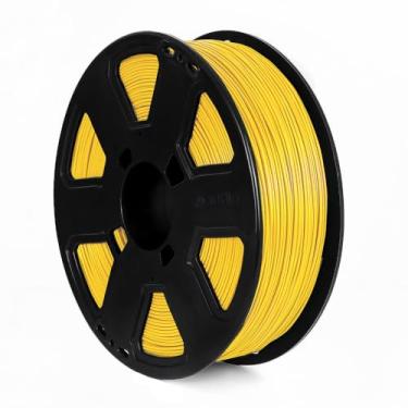 Imagem de Filamento PLA 1kg, 1,75mm, para impressora 3D (Amarelo)