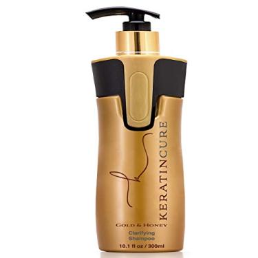 Imagem de Keratin Cure Anti-Residue Deep Cleaning Clarifying Shampoo Gold & Honey Bio-Brazilian 300ml / 10 fl oz