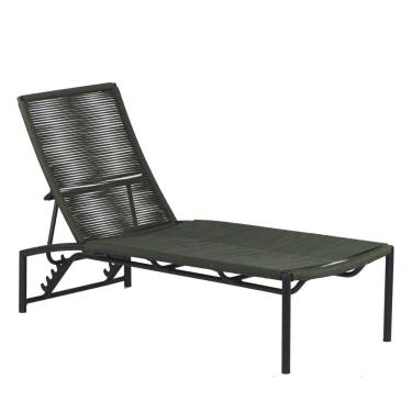 Imagem de Espreguiçadeira Tokyo Alumínio Corda Náutica Regulagem Trama