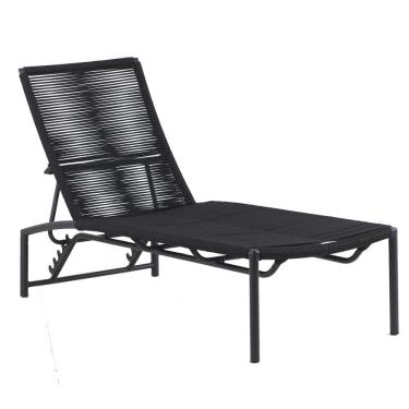 Imagem de Espreguiçadeira Tokyo Alumínio Corda Náutica Regulagem Trama