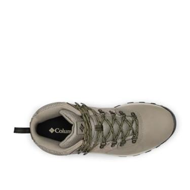 Imagem de Columbia Newton Ridge Plus II Tênis masculino impermeável para caminhada, Chaleira/Nori, 14 Wide