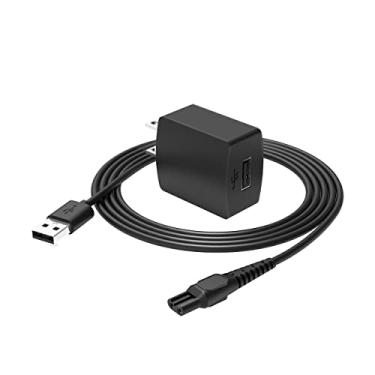 Imagem de Pwept Carregador de substituição adequado para cortador de grama Manscaped 3.0 2.0 Aparador elétrico de pelos da virilha Manscape adaptador de cabo de alimentação