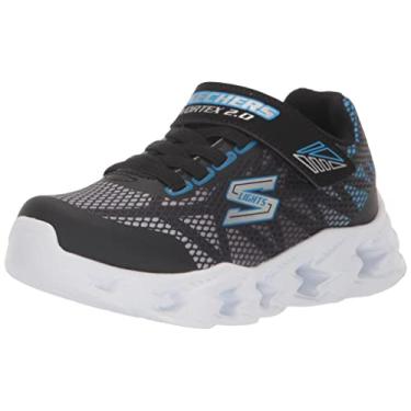 Imagem de Skechers Tênis masculino Glide-Step, Preto/preto, 13 Little Kid