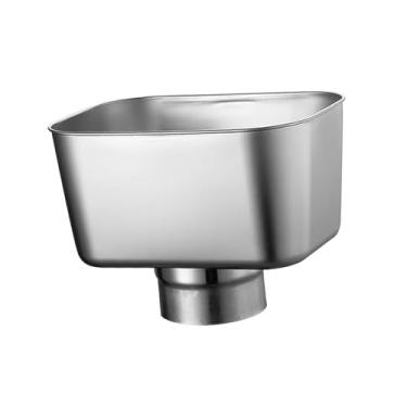 Imagem de Generic Adaptador de calha para cano de descida Conector de água da chuva Coletor de água de telhado prático e eficiente Conector de cano de descida para, Diâmetro Do Tubo 76 Mm