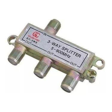 Imagem de Divisor para Antena 3 Saídas - Golden Cabo