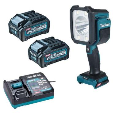 Imagem de Lanterna de Led Giratória 40v XGT ML007 2x 4.0Ah Makita 220v - DeWalt