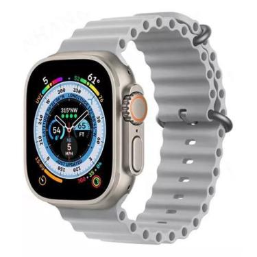 Imagem de Pulseira Oceano Para SmartWatch Ultra 49mm 45mm 44mm 42mm -Tamanho 21 