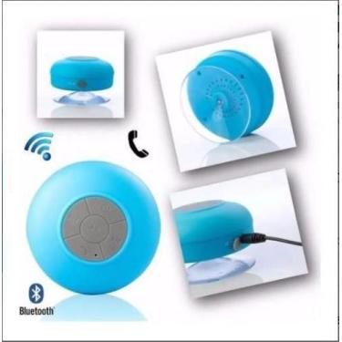 Imagem de Mini Caixinha Som Bluetooth Portátil Prova Água Ventosa - X Shang