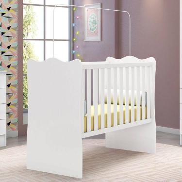 Imagem de Berço Mini Cama Caian Branco