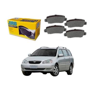Imagem de Pastilha Freio Traseira Corolla Fielder 1.8 2003 A 2008 - Jurid