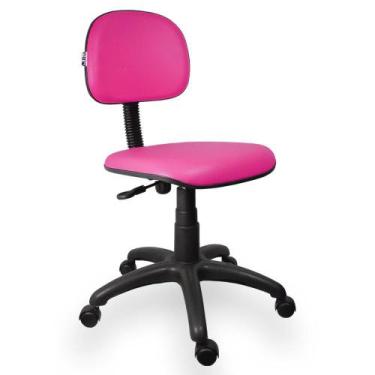 Imagem de Cadeira Secretária Viena Rosa - ULTRA Móveis - Ultra Móveis Corporativ