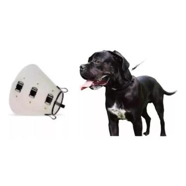 Imagem de Colar Cirúrgico Elizabetano Para Cães Cachorros De Grande Porte - ACC,