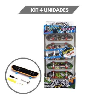Imagem de Kit4 Skates para Dedos - Para Pequenos Skatistas - Skate de Dedo AE