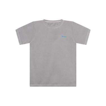 Imagem de Camiseta Infantil Menino Manga Curta Estonada - Cinza - Tupinikins, 10