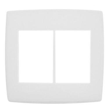 Imagem de Placa 4x4 6 Postos Pial Plus Branco