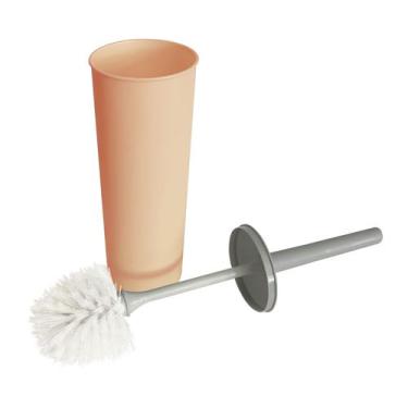 Imagem de Escova Sanitária com Suporte Cores Pastéis Limpeza Banheiro - NYR HOME