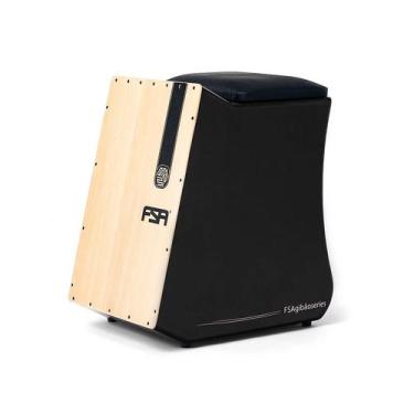 Imagem de Cajon Eletrico FSA Gibão FGB6501 C/ Captação Dupla Preto