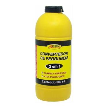 Imagem de Fundo Convertedor Anti Ferrugem Profissional 500ml Allchem